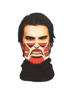 Bufanda Multi-Funcional Ataque a los Titanes - Talla Única