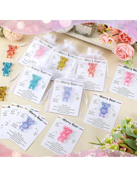 Conjunto de 30 Osos de Preocupación Chunful - Alivio Ansiedad