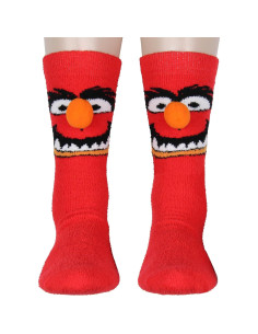Calcetines de Crew Chenille Peludos Animal Los Muppets 3D 2