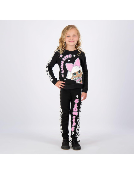 Conjunto sudadera y pantalones L.O.L. Surprise! para niñas 4-12