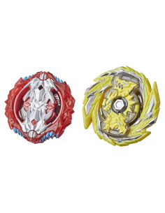 Paquete Dual Beyblade Burst Hasbro: Master Kerbeus K5 y Leopard L4