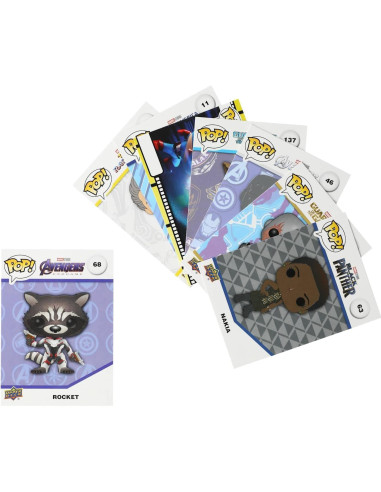 Spider-Machine GP-7 Funko + Mini Figura Spider-Man + Tarjetas Marvel