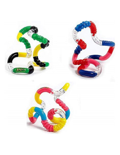 Tangle Jr Juguete Sensorial Texturizado Set de 3 Unidades