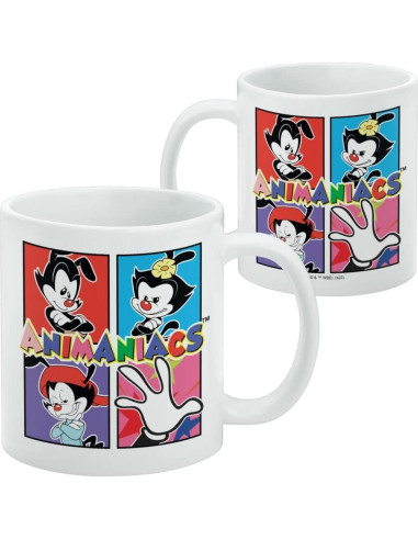 Taza de Cerámica Animaniacs 11oz - Regalo Original para Café