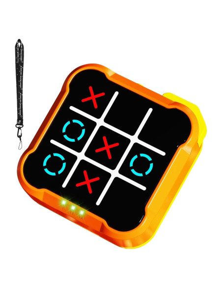 Juego Electrónico de Tic Tac Toe 5 en 1 Bolt - Portátil