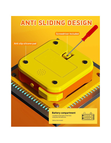 Juego Electrónico de Tic Tac Toe 5 en 1 Bolt - Portátil