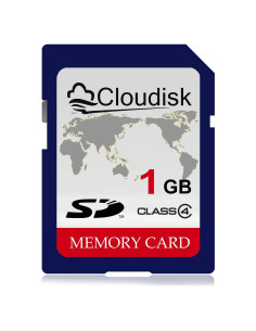 Tarjeta de Memoria SD 1GB Cloudisk Clase 4 para Dispositivos Antiguos