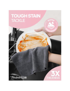 Paños de Microfibra Desprendibles Fantasticlean 24 Pzas 45.72x30.48cm 2