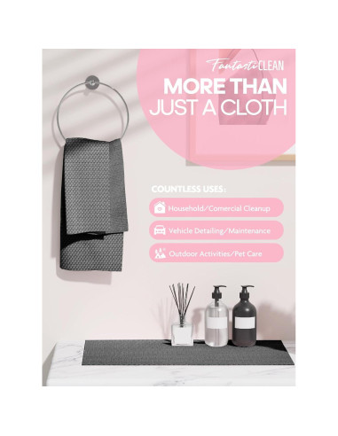 Paños de Microfibra Desprendibles Fantasticlean 24 Pzas 45.72x30.48cm