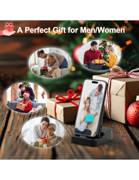 Altavoz Bluetooth Inalámbrico SquarockTek MST007 2-en-1 con Soporte