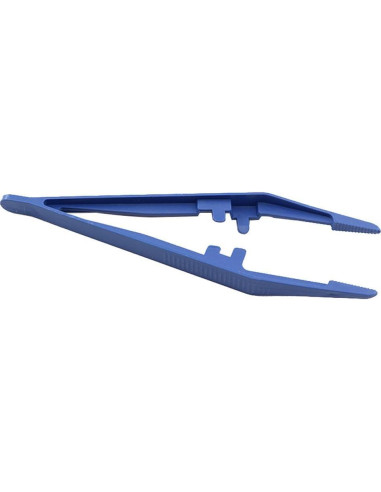 30 Pinzas Desechables BLLNDX 13cm Plástico Azul para Manualidades