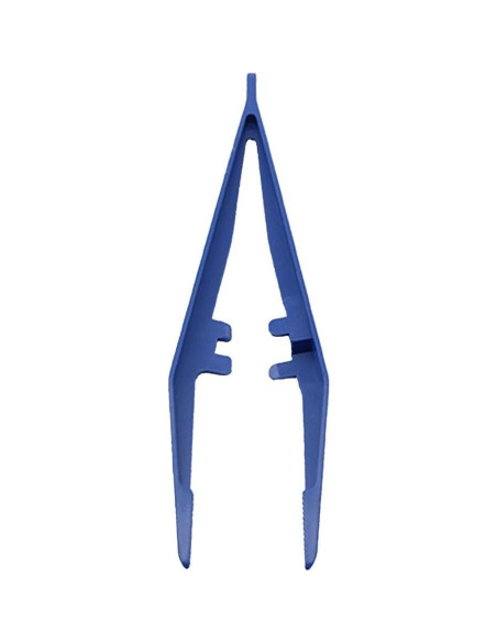 30 Pinzas Desechables BLLNDX 13cm Plástico Azul para Manualidades