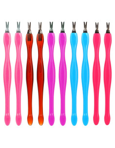 Empujador de Cutículas Profesional 10 Pcs - Herramienta de Manicura