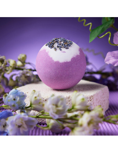 Set de Canasta de Spa de Lavanda LE CADEAU - 6 Piezas