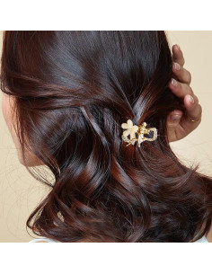 Clips de Pelo Brillantes ANBALA - Set de 6 Mini Pinzas con Rhinestones 2