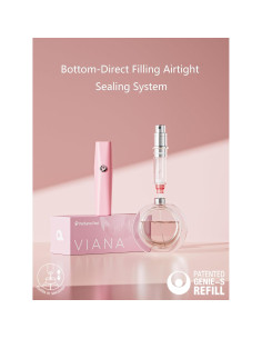 Atomizador de Perfume Recargable Perfume Pod ATOM01 Rosa 5ml 2