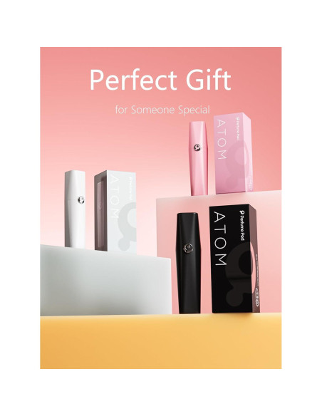 Atomizador de Perfume Recargable Perfume Pod ATOM01 Rosa 5ml