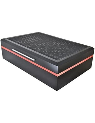 Conjunto de Vino Luxe con Accesorios de Madera y Cuero