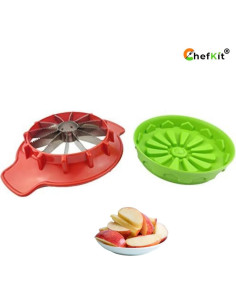 Cortador de Manzanas CHEFKIT 12 Cuchillas Acero Inoxidable 2