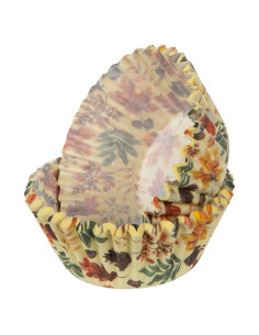 Tazas de Hornear Show-Offs Hojas de Otoño 50 Unidades