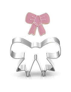 Cortador de Galletas Lazo Eokoaiee Acero Inoxidable 9.04 cm