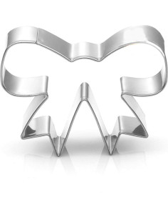 Cortador de Galletas Lazo Eokoaiee Acero Inoxidable 9.04 cm 2