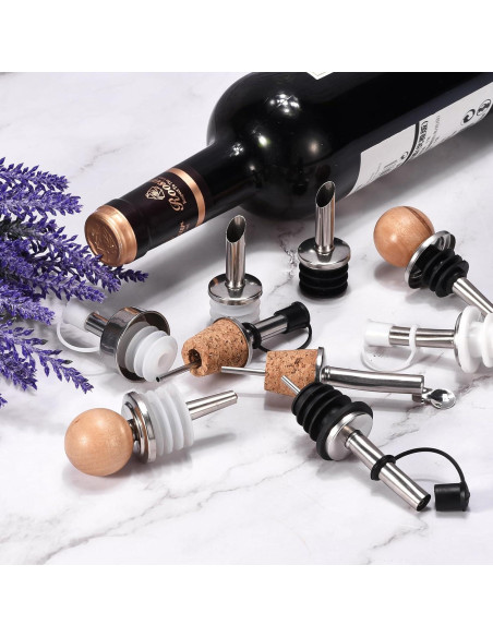 Vertedores de Botellas de Acero Inoxidable uxcell - 2 Pcs