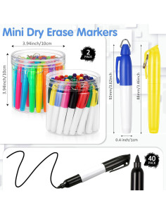 Conjunto de 82 Marcadores y Resaltadores Mini AmazingSpark 2