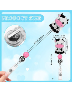 Soporte Retráctil de Insignia Prasacco Vaca Linda 60cm 2