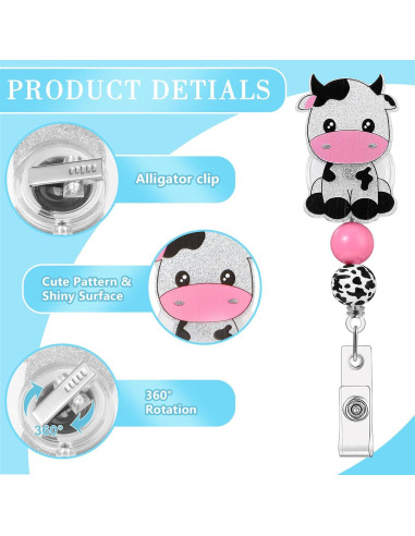 Soporte Retráctil de Insignia Prasacco Vaca Linda 60cm