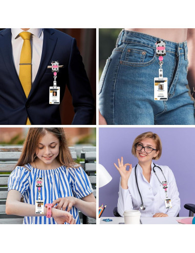 Soporte Retráctil de Insignia Prasacco Vaca Linda 60cm