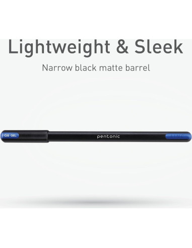 Set de Bolígrafos de Gel Pentonic 24 Piezas Tinta Variada 0.6 mm