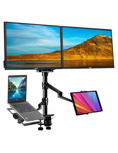 Soporte de escritorio ajustable MagicHold para laptop y monitores