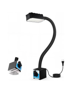 Luz de trabajo LED magnética 20W 2000LM cuello de ganso 50cm