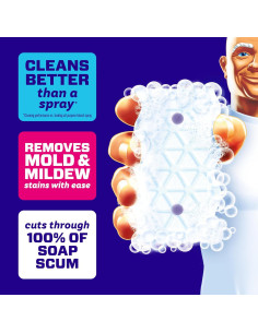 Esponja Mágica Mr. Clean 2 en 1 con Fragancia Lavanda - 7 Unidades 2