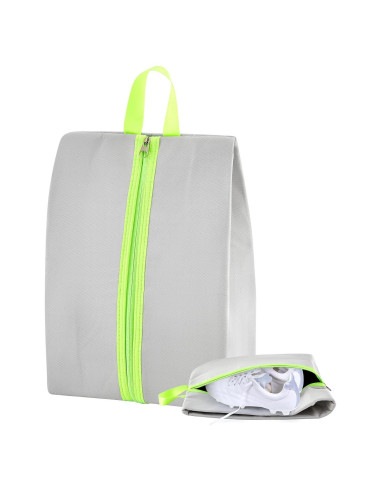 Bolsa para zapatos a prueba de olores Vincreem 41x23x12cm Gris