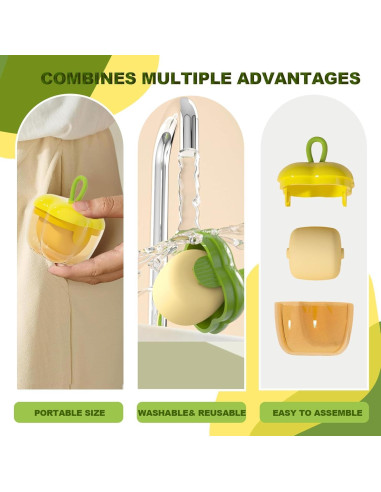 Rodillo Adhesivo Reutilizable HZJ001 para Pelusa y Polvo