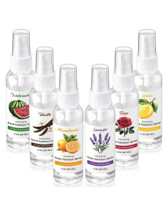 12 Sprays Desinfectantes de Manos Dansib 60ml Aromas Variados
