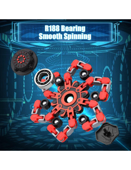 15PCS Juguete Robot Fidget Spinner Genérico Transformable