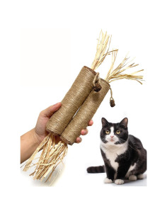 Palos de Silvervine Fokauiwo 38cm - Juguetes Dentales para Gatos