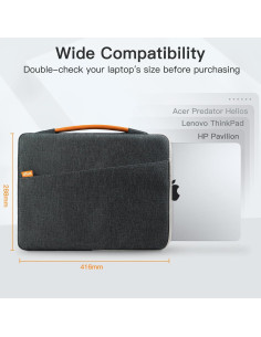 Funda para Laptop JETech Gris Oscuro 13.3" Impermeable 2