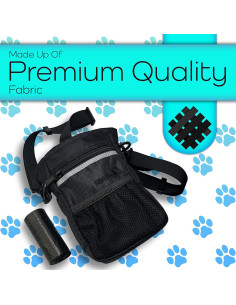 Bolsa de Golosinas para Perros H&H Mascotas con Correa Ajustable 2