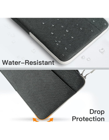 Funda para Laptop JETech Gris Oscuro 13.3" Impermeable