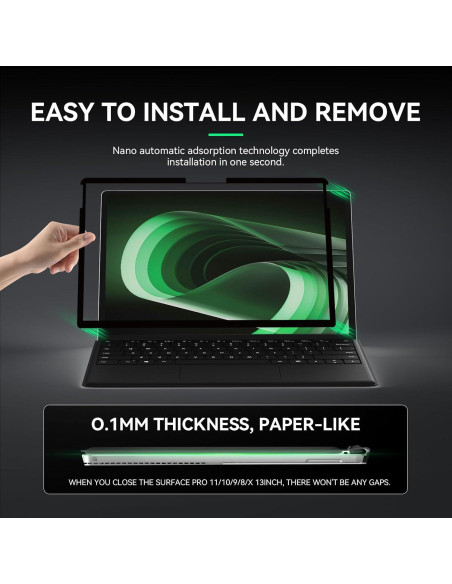 Filtro de Pantalla de Privacidad BROPGOD 13" para Surface Pro