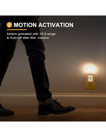 Luz Nocturna LED con Sensor de Movimiento LUMILECT 1W Regulable