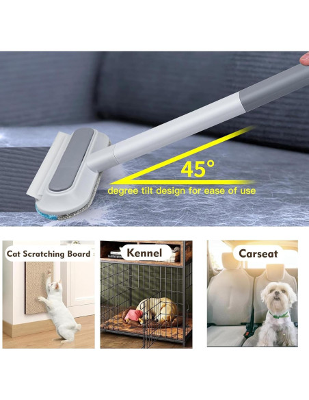 Removedor de Pelo de Mascotas 4 en 1 Velthorix 43 cm