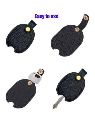 Fundas de Cuero para Llaves de Autos Rotos - Protector Universal