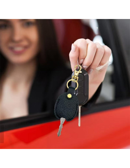 Fundas de Cuero para Llaves de Autos Rotos - Protector Universal