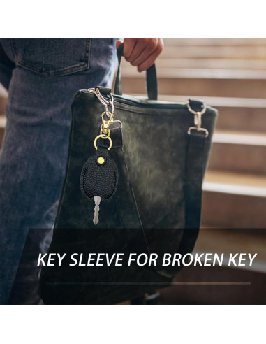 Fundas de Cuero para Llaves de Autos Rotos - Protector Universal