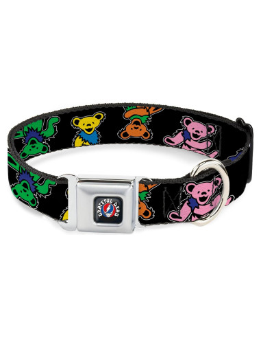 Collar para Perro Grateful Dead - Hebilla de Seguridad - 11-16.5"